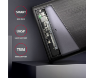 Axagon EE25-A6C, USB-C 3.2 Gen 1 - SATA 6G 2.5" RAW box, bezśrubowy - 1353410 - zdjęcie 4